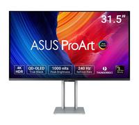 ASUS ProArt OLED PA32UCDM computer monitor 80 cm (31.5") 3840 x 2160 pixels 4K Ultra HD QD-OLED Silver