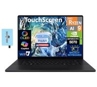 ASUS ProArt P16 AI Creator Laptop 16.0" Touchscreen OLED 4K Display (AMD Ryzen AI 9 HX 370, 32GB LPDDR5X, 2TB PCIe SSD, GeForce RTX 5070, Copilot+, Backlit KB, Win 11 Pro) w/DKZ USB Port Expander