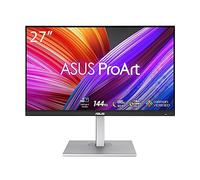 ASUS ProArt PA278CGV Professional Monitor - 27", IPS, QHD (2560x1440), 144 Hz, 95% DCI-P3, colour Accuracy ΔE < 2, Calman Verified, USB-C PD 90W, VESA DisplayHDR 400, FreeSync Premium, Ergonomic Stand