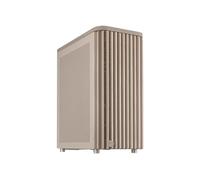 ASUS ProArt PA401 Wood Edition ATX Chassis with Mesh Panel, Compatible with 314mm GPU, Compatible with 240mm Radiators, Two 160mm Fans, Removable PSU Bracket - Beige
