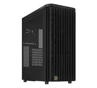 ASUS ProArt PA401 Wood Edition, ATX Chassis with Mesh Panel, Compatible with GPUs up to 314mm, Compatible with 240mm Radiators, Two 160mm Fans, Removable PSU Bracket