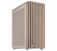 ASUS ProArt PA401 Wood Edition ATX Chassis with Mesh Panel, Compatible with 314mm GPU, Compatible with 240mm Radiators, Two 160mm Fans, Removable PSU Bracket - Beige