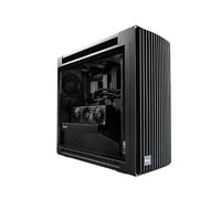 ASUS ProArt PA602 E-ATX computer case, 420 mm radiator support, one 140 mm and two 200mm pre-installed system fans, front panel IR dust indicator, power lock latch, tool-less PCIe mounting