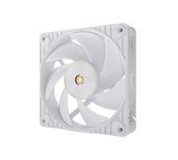 ASUS ProArt PF120 Single Pack - PMW 120 mm Fan, High Performance, 28 mm Frame, LCP Blades, Quiet Operation, Precision Engineering, Chain Connectors, White