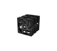 ASUS ProArt PF120 Triple Pack 120mm PMW Fans, High Performance, 28mm Frame, LCP Blades, Quiet Operation, Precision Engineering, Chain Connectors, Black