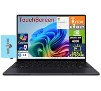 ASUS ProArt PX13 AI Gaming 2-in-1 Laptop 13.3" Touchscreen AMOLED 2.8K Display (AMD Ryzen AI 9 HX 370, 32GB LPDDR5X, 1TB M.2 PCIe SSD, Win 11 Pro) w/MS 365 Personal, DKZ USB Port Expander