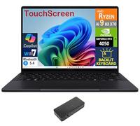 ASUS ProArt PX13 AI Gaming 2-in-1 Laptop 13.3" Touchscreen AMOLED 2.8K Display (AMD Ryzen AI 9 HX 370, 32GB LPDDR5X, 2TB M.2 PCIe SSD, Backlit KB, WiFi 7, Webcam, Win 11 Home) w/USB-C Dock