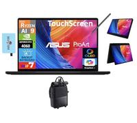 ASUS ProArt PX13 AI Powered 2-in-1 Laptop 13.3" Touchscreen AMOLED 2.8K Display (Ryzen AI 9 HX 370, RTX 4060, 32GB LPDDR5X, 2TB SSD, Active Pen, Backlit KB, WiFi 7, Win11Pro) w/DKZ USB Hub & Backpack