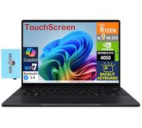 ASUS ProArt PX13 (Replace P16) 2-in-1 AI Laptop 13.3" Touch OLED 3K 500 nits Display (Ryzen AI 9 HX 370, RTX 4050, 32GB LPDDR5X, 2TB SSD, Backlit KYB, WiFi 7, BT 5.4, Win11P) w/DKZ USB Port Expander