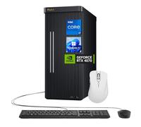 ASUS ProArt Station PD500TE High-Performance Desktop, Intel i7-13700, GeForce RTX 4070, 128GB RAM, 4TB + 4TB SSD, for Designing, 3D Modeling, with Thunderobot ML101 Wireless Mouse Bundle