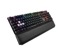 ASUS RGB Mechanical Gaming Keyboard - ROG Strix Scope Deluxe | Cherry MX Silent Red Switches | 2X Wider Ctrl Key for FPS Precision | Gaming Keyboard for PC