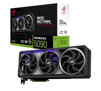 ASUS ROG Astral GeForce RTX 5090 32GB GDDR7 Gaming Graphics Card (Nvidia GeForce RTX5090, Four Fans, 3.8 Slot Design, PCIe 5.0, 2X HDMI 2.1b, 3X DisplayPort 2.1a, ROG-ASTRAL-RTX5090-32G-GAMING)