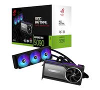 ASUS ROG Astral LC GeForce RTX 5090 32GB GDDR7 OC Edition - Experience Fluid Force with a 360mm AIO cooler for optimal performance that can achieve the highest GPU boost clock