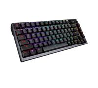 Asus ROG AZOTH Compact 75% Mechanical RGB Gaming Keyboard, Wireless/Btooth/USB, Hot-Swap ROG NX Snow Switches, OLED Display, Control Knob, Mac Support, Black