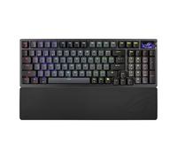 ASUS ROG Azoth 96 HE - Wireless Analog Gaming Keyboard, ROG HFX V2 Hot-Swap Magnetic Switches, Hall Sensor, Fast Trigger, OLED Display, Mode Connectivity, 8K Polling Rate