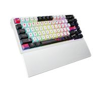 Asus ROG Azoth X - White 75% Mechanical Gaming Keyboard | OLED Display, Hot-Swappable NX V2 Switches, Wireless, RGB - 90MP044F-BKEA30