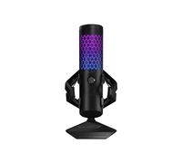 ASUS ROG Carnyx USB Gaming Microphone (25mm Condenser Capsule, 192kHz/24-bit, Cardioid, high-Pass Filter, Built-in pop Filter, Metal Shock Mount, one-Touch Mute, USB, Aura Sync RGB)- Black