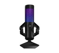 ASUS ROG Carnyx USB Gaming Microphone with Built-In Pop Filter - USB, Aura Sync RGB - Black - 90YH03Z0-BAUA00