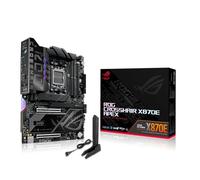ASUS ROG Crosshair X870E APEX AMD X870E AM5 ATX Motherboard, Advanced AI PC-Ready, 18+2+2 Stages, DDR5, ROG Memory Fan, ROG DIMM.2 Card, Wi-Fi 7, 5G LAN, 3X M.2, PCIe® 5.0, USB4®, USB Type-C®, AI OC