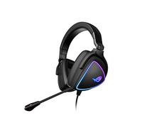 ASUS ROG Delta S Gaming Headset with USB-C | Ai Powered Noise-Canceling Microphone | Over-Ear Headphones for PC, Mac, Nintendo Switch, and Sony Playstation | Ergonomic Design, Black