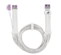 Asus ROG Equalizer 12V-2x6 ATX 3.1 & PCIe 5.1 Enhanced PCIe Power Cable - White