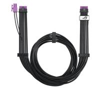 ASUS ROG Equalizer, PCIe Cable 12V-2x6, Compatible with ATX 3.1 & PCIe 5.1, Current Variation Reduction, Advanced Graphics Card Protection, Load Management, White