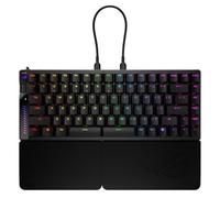 ASUS ROG Falcata 75% Wireless Magnetic Hall Effect Split Gaming Keyboard - Tri-Mode Connectivity, Hot-Swappable ROG HFX V2 Magnetic Switches, 8K Hz Polling Rate, Fast Trigger, RGB
