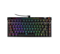 ASUS ROG Falchion Ace 75 HE Wired Analog/Hall Effect Gaming Keyboard- 75% TKL, USB, Hot Swappable HFX V2X Magnetic Switch, Rapid Trigger, 8KHz Polling, PBT Keycap, Carry Case, Web-based Config - Black