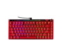ASUS ROG Falchion Ace 75 HE Wired Analog/Hall Effect Gaming Keyboard - 75% TKL, USB, Hot Swappable HFX V2 Magnetic Switch, Rapid Trigger, 8KHz Polling, PBT Keycap, Carry Case, Web-Based Config - Red