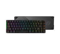 ASUS ROG Falchion NX 65% Wireless RGB Gaming Mechanical Keyboard, ROG NX Blue Switches, PBT Doubleshot Keycaps, Wired / 2.4G Hz, Touch Panel, Keyboard Cover Case, Macro Support-Black, UK Layout