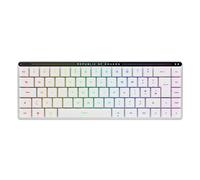 ASUS ROG Falchion RX Low Profile 65% Compact Wireless Gaming Keyboard, Pre-lubed RX Red Low-Profile Optical Switches, Silicone Dampening Foam, Touch Panel, RGB, Apple Mac Compatible, UK Layout, white