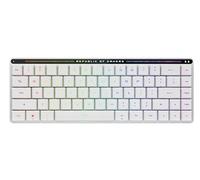 ASUS ROG Falchion RX Low Profile Wireless Gaming Keyboard - 65% Compact TKL, Tri-Mode Connectivity, ROG RX Red Optical Switches, RGB, Touch Panel, Keyboard Cover, PC/Mac Support - White