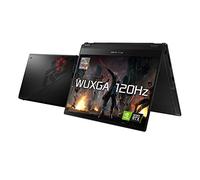 ASUS ROG Flow X13 GV301QE-K5121R AMD Ryzen™ 9 5980HS Hybrid (2-in-1) 34 cm (13.4") Touchscreen WQUXGA 16 GB LPDDR4x-SDRAM 1 TB SSD NVIDIA GeForce RTX 3050 Ti Wi-Fi 6 (802.11ax) Windows 10 Pro Black