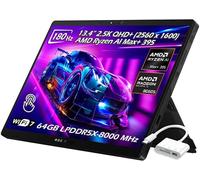 ASUS ROG Flow Z13 2.5K 180Hz 3ms ROG Nebula Touchscreen 13.4" Convertible 2-in-1 Gaming Notebook, AMD Ryzen AI MAX+ 395, 128GB LPDDR5X RAM 1TB SSD, Off Black, w/USB 3.0 Hub, W/GaLiMu