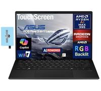 ASUS ROG Flow Z13 2-in-1 Creator Laptop 13.4" 180 Hz Touchscreen LCD WQXGA (2560 X 1600) Display (AMD Ryzen AI MAX 395, 32GB LPDDR5X, 2TB SSD, RGB KB, WiFi 7, Win 11 Pro) w/DKZ USB Port Expander