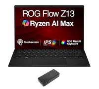 ASUS ROG Flow Z13 AI Gaming 2-in-1 Laptop 13.4" Touchscreen IPS WQXGA Display (AMD Ryzen AI Max+ 395, 64GB LPDDR5X, 2TB M.2 PCIe SSD, RGB KB, WiFi 7, Webcam, Bluetooth 5.4, Win 11 Home) w/USB-C Dock