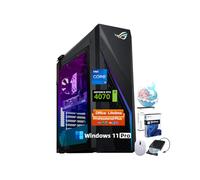 ASUS ROG-g16ch Gaming Desktop Tower - NVIDIA GeForce RTX 4070 Dual | Intel i7-13700KF Up to 5.4 GHz(16-Core,24-Thread) | Windows 11 Pro & Office License | 64GB RAM, 4TB SSD