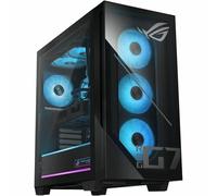 Asus ROG G700 G700TF-DS774TI Gaming Desktop Computer - Intel Core Ultra 7 265F - 16 GB - 1 TB SSD - Black - Intel B860 Chip - Windows 11 Home - NVIDIA GeForce RTX 5070 Ti 12 GB GDDR7 - IEEE 802.11ax -