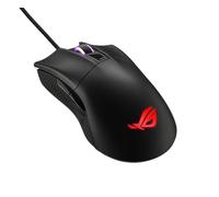 ASUS ROG Gladius II Core Lightweight, Ergonomic, Wired Optical Gaming Mouse with 6200-DPI Sensor, ROG-Exclusive Switch-Socket Design and Aura Sync Lighting Black,90MP01D0-B0UA00