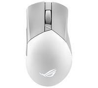 ASUS ROG Gladius III Wireless AimPoint Gaming Mouse, Connectivity (24GHz RF, Bluetooth, Wired), 36000 DPI sensor, 6 programmable buttons, ROG SpeedNova, Replaceable switches, Paracord cable, White
