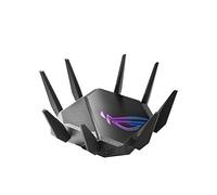 ASUS WiFi 6E Gaming (ROG Rapture GT-AXE11000) -Tri 10 Gigabit Wireless Router, World's First 6Ghz Band for Wider Channels & Higher Capacity, 1.8GHz Quad-Core Processor, 2.5G Port, Gaming & Streaming