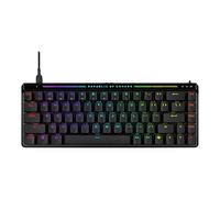 ASUS ROG Falchion Ace HFX 65% Gaming Keyboard, ROG HFX Magnetic Switch, Hall Effect Keyboard,Rapid Trigger, 8000 Hz Polling Rate, Five-Layer Dampening and Silicone Gasket Mount, Touch Panel