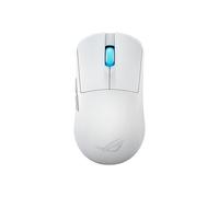 ASUS ROG Harpe Ace Mini Wireless Gaming Mouse, 49g Lightweight, AimPoint Pro 42K Optical Sensor, Optical Micro Switches, ROG Polling Rate Booster, Esports & FPS Gaming, Small, Medium, White