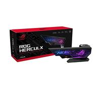 ASUS ROG Herculx Graphics Card Holder, Universal, Graphic card holder, Thermoplastic, Zinc, Black, Grey, Blue, Green, Red, 3-pin Addressable RGB - 90DA0020-B09000