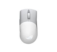 ASUS ROG Keris AimPoint Wireless Gaming Mouse, Three-Mode Connectivity, 36000 DPI Sensor, 5 Programmable Buttons, ROG SpeedNova, Replaceable Switches, Paracord Cable, White