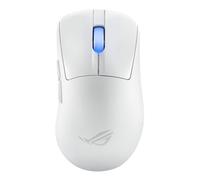 ASUS ROG Keris II Ace Gaming Mouse - Pro-Tested Ergonomic Design, 54g, 42K DPI Precision Sensor, Customizable Push-Fit Switch, Multiple-Device Connection (2.4GHz RF, Bluetooth, Wired USB), White