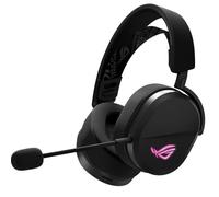 ASUS ROG Pelta Tri-Mode Wireless Gaming Headset - Black | Lightweight wireless headset with 50mm Titanium-Plated Drivers, 10mm super-wideband mic, 2.4GHz/BT/USB-C, For PC, Switch, PS5