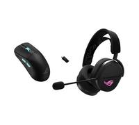 ASUS ROG Pelta Wireless Headset + ASUS ROG Harpe Ace Aim Lab Edition M