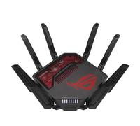 ASUS ROG Rapture GT-BE19000 wireless router Multi-Gigabit Ethernet Tri-band (2.4 GHz / 5 GHz / 6 GHz) Black, Red