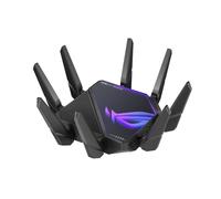 ASUS ROG Rapture GT-AXE16000 wireless router 10 Gigabit Ethernet Tri-band (2.4 GHz / 5 GHz / 6 GHz) Black